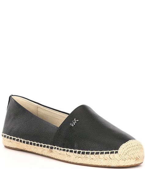 kendrick leather slip on espadrille